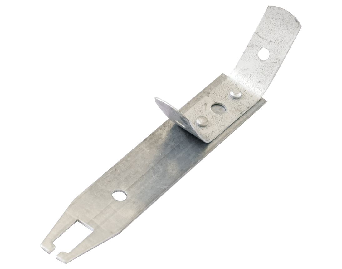 Rugós gyorsfüggesztő T sínhez